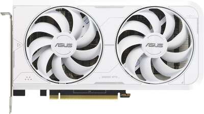 Видеокарта ASUS NVIDIA nVidia GeForce RTX 3060Ti DUAL-RTX3060TI-O8GD6X-WHITE 8Gb DDR6X PCI-E HDMI, 3DP