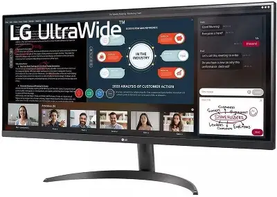 Монитор 34" LG UltraWide 34WP500-B IPS 2560x1080 HDMI
