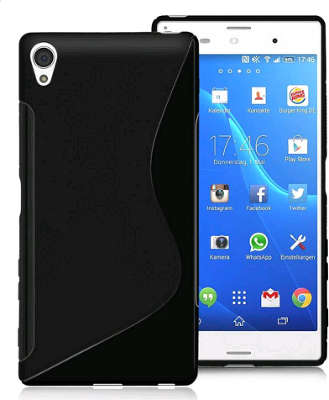Кейс Mobil.sc для Sony Xperia Z5 Premium силикон черный