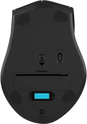 Мышь A4Tech G7-810S Air2 черный оптическая 2000dpi silent беспров. USB для ноутбука 7but