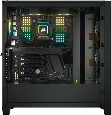Корпус Corsair iCUE 4000X, черный, ATX, Без БП (CC-9011204-WW)
