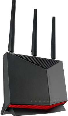 Маршрутизатор ASUS RT-BE86U, Wi-Fi 7 BE6800, 1x10G WAN/LAN, 1 x 2.5G for WAN/LAN, 3 x 2.5G LAN, 1xUSB 3.2, 1xUSB 2.0 (RT-BE86U)