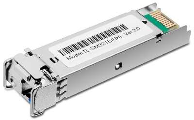 TP-Link SM321B WDM SFP-трансивер, 1000Base-BX (Simplex LC), Tx: 1310нм, Rx: 1550нм, одномод, до 20км