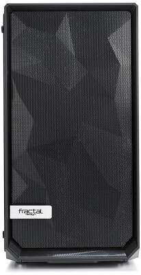 Корпус Fractal Design Meshify C Mini Black, черный, mATX, Без БП (FD-CA-MESH-C-MINI-BKO-TGD)