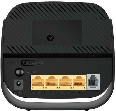 Роутер беспроводной D-Link DSL-2640U/R1A N150 ADSL черный