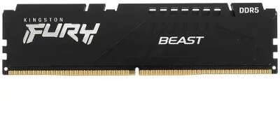 Модуль памяти DDR5 DIMM 8Gb DDR5600 Kingston FURY Beast Black (KF556C36BBE-8)