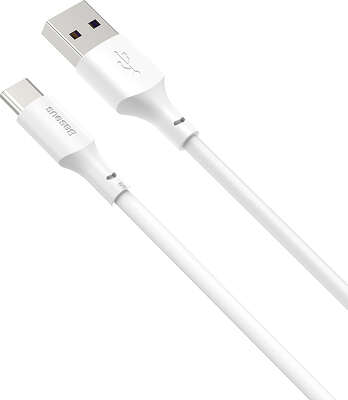 Набор кабелей (2 шт.) Baseus Simple Wisdom USB to USB-C, 1.5 м, White [TZCATZJ-02]