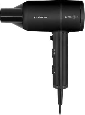 Фен PHD 2044Ti Quattro Ionic черный POLARIS