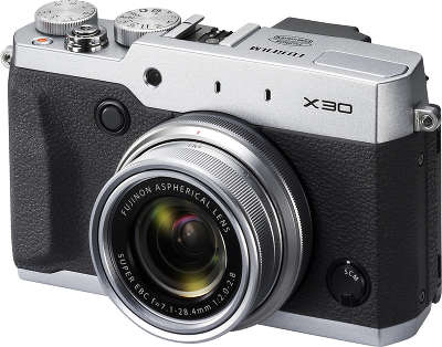 Цифровая фотокамера FujiFilm X30 Silver