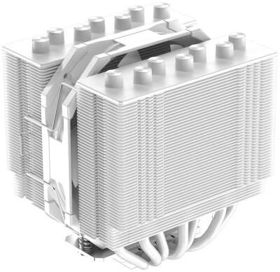 Вентилятор для процессора ID-COOLING SE-207 XT SLIM SNOW (Soc AM4/AM5/115x/1200/1700/2011/2026, 120mm, 1800rpm, 35.2 дБ, 220W, PWM 4-pin, Al+Cu)