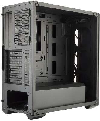 Корпус COOLERMASTER MasterBox MB510L, черный/синий, ATX, Без БП (MCB-B510L-KANN-S03)
