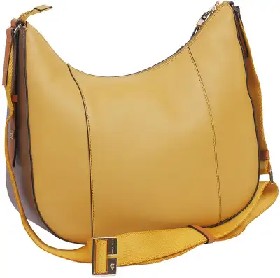 Сумка женская Piquadro Circle BD6658W92/GBE желтый/бежевый натур.кожа