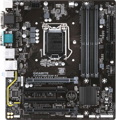 Материнская плата mATX LGA1151 Gigabyte GA-H110M-D3H R2