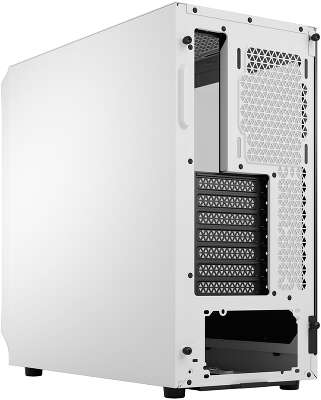 Корпус Fractal Design Focus 2 White TG Clear Tint, белый, ATX, Без БП (FD-C-FOC2A-02)