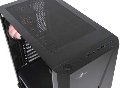 Корпус Eurocase A39, черный, ATX, Без БП (Eurocase A39)