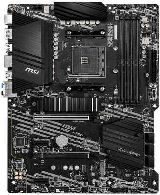 Материнская плата MSI B550-A PRO Soc-AM4 AMD B550 4xDDR4 ATX AC`97 8ch(7.1) GbLAN RAID+HDMI+DP