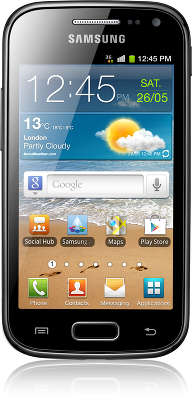 Коммуникатор Samsung GT-I8160 Galaxy Ace II, Black