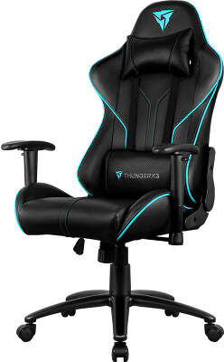 Игровое кресло ThunderX3 RC3 AIR RGB, Black/Cyan