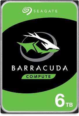 Жесткий диск/ HDD Seagate SATA 6Tb Barracuda 5400 6Gb/s 256Mb 1 year warranty (replacement WD60EZAX)