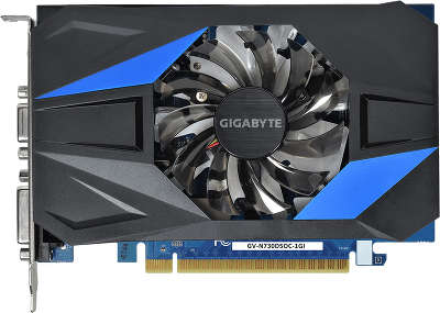 Видеокарта Gigabyte PCI-E GV-N730D5OC-1GI nVidia GeForce GT 730 1024Mb GDDR5