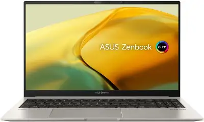 Ноутбук Asus Zenbook 15 OLED UM3504DA-MA197 Ryzen 5 7535U 16Gb SSD512Gb AMD Radeon 660M 15.6" OLED 2.8K (2880x1620) без ОС grey WiFi BT Cam Bag (90NB1163-M007B0)