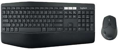 920-008232 Logitech Клавиатура + мышь MK850 Perfomance Black USB оригинальная заводская гравировка RU/LAT
