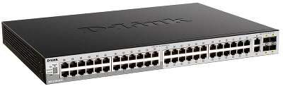 D-Link DGS-3130-54TS/B1A PROJ Управляемый L3 стекируемый коммутатор с 48 портами 10/100/1000Base-T, 2 портами 10GBase-T и 4 портами 10GBase-X SFP+