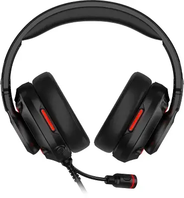 Наушники с микрофоном Acer Nitro OHW306 черный/красный 2.1м мониторные оголовье (ZL.HDSEE.00E)