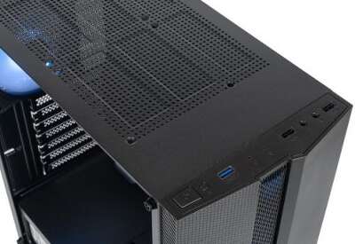 Корпус Eurocase A85 4ARGB, черный, ATX, Без БП (Eurocase A85)