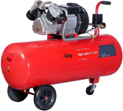 Компрессор поршневой Fubag VDC 400/50 CM3 масляный 400л/мин 50л 2200Вт красный/черный