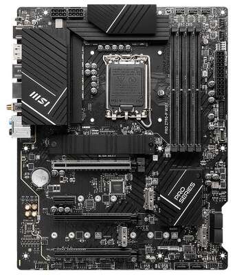 Материнская плата MSI PRO Z790-P WIFI (LGA1700/Z790/4xDDR5/ATX/HDMI, DP) (Z790-P WiFi)
