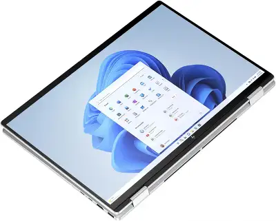 Ноутбук HP Envy x360 16-ad0007ci Ryzen 7 8840HS 16Gb SSD512Gb AMD Radeon 780M 16" OLED Touch 3K (2880x1800) Windows 11 Home silver WiFi BT Cam (B4LZ4EA)