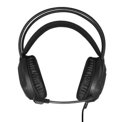 ExeGate Cosmos HS-704GL (объемный звук 7.1, длина кабеля 2.5м, динамик 50мм, 20-20000Гц, RGB подсветка, USB интерфейс, регулировка громкости, Color Box)