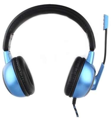 Gembird MHS-G55, код Survarium, черн/син, рег громкости, откл микр, каб 2.5м