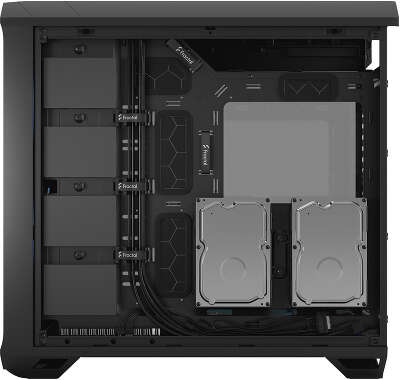 Корпус Fractal Design Torrent Black RGB TG Light Tint, черный, EATX, Без БП (FD-C-TOR1A-04)