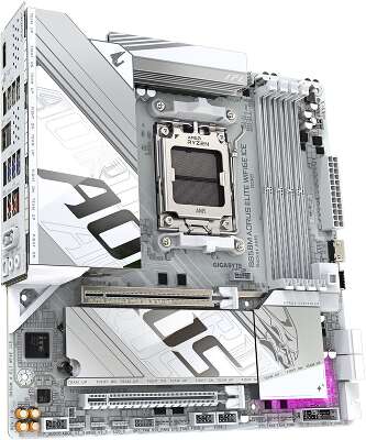 Материнская плата Gigabyte B850M AORUS ELITE WIFI6E ICE, RTL