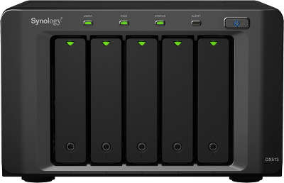 Сетевое хранилище Synology DX513 Настольный модуль расширения на 5 HDD подключаемый по eSATA