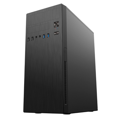 Корпус MidiTower Powerman DA812 Black PM-500ATX-F 2*USB 2.0+2*USB 3.0 Audio ATX