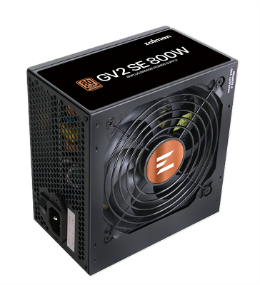 Блок питания Zalman ZM800-GV2SE, 800W, ATX12V v2.52, APFC, 12cm Fan, 80+ Bronze, Retail