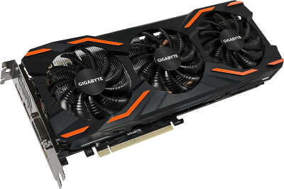 Видеокарта GIGABYTE nVidia GeForce GTX1060 WINDFORCE OC 6Gb DDR5X PCI-E DVI, HDMI, 3DP