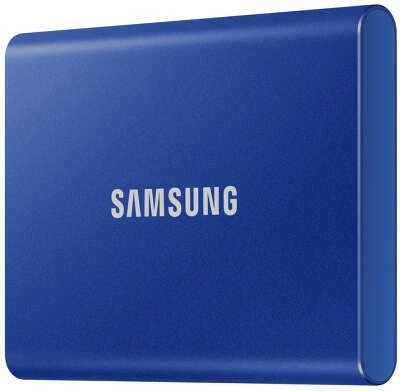 Внешний SSD Samsung 1TB T7 1.8", USB 3.2/Type-C, синий (MU-PC1T0H/WW)