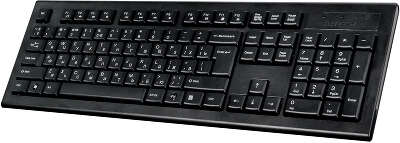 Клавиатура + мышь A4Tech 7100N клав:черный мышь:черный USB беспроводная