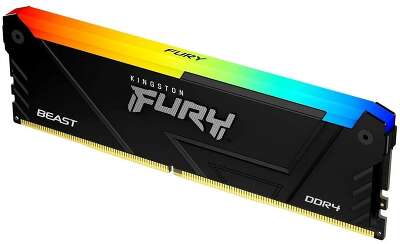 Kingston DDR4 DIMM 16GB KF432C16BB2A/16 PC4-25600, 3200MHz, CL16 Fury Beast RGB RTL