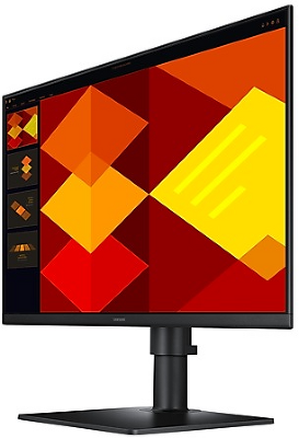 Монитор Samsung 24" Essential S4 S40GD S24D400GAI IPS LED 16:9 1920x1080x100Hz 5ms 250cd 1000:1 178/178 2*HDMI DP USB2.0 x2 HAS Tilt Pivot Swivel VESA Black