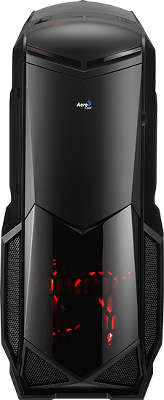 Корпус Aerocool [PGS-V] BattleHawk Black , ATX, без БП, окно, SD-картридер, контроллер вентиляторов