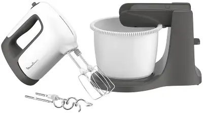 Миксер стационарный Moulinex HM464110 500Вт белый/черный