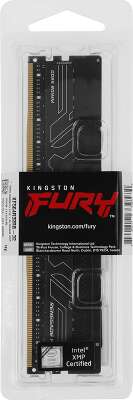 Модуль памяти DDR5 DIMM 32Gb DDR6400 Kingston FURY Renegade Pro Black (KF564R32RB-32)