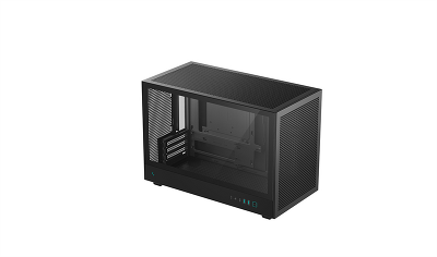 корпус Deepcool CH260 без БП, боковое окно (закаленное стекло), черный, MICRO ATX/MINI-ITX