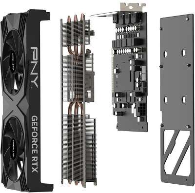Видеокарта PNY NVIDIA nVidia GeForce RTX 4060Ti VERTO Dual Fan 8Gb DDR6 PCI-E HDMI, 3DP