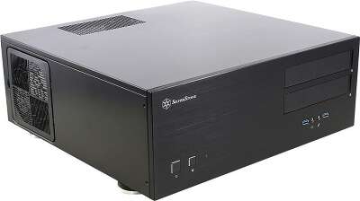Корпус SilverStone GD08B, черный, EATX, Без БП (SST-GD08B)